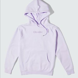 Glossier Limited Edition Lavender Sweatshirt
